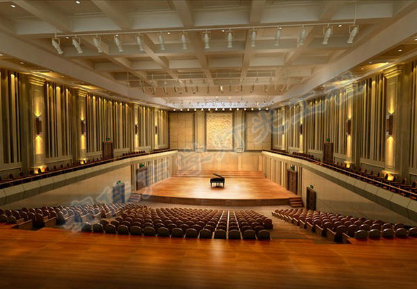 音乐厅灯光声学设计与施工