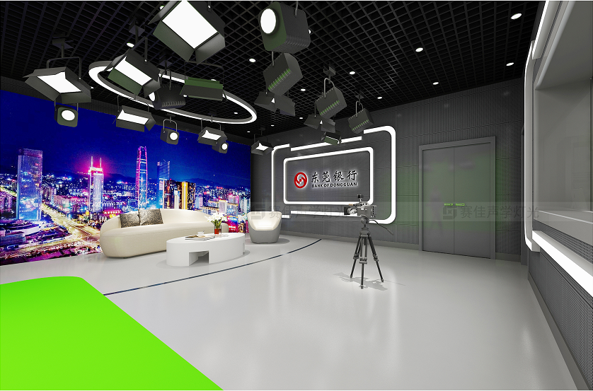 TVS多功能演播厅灯光音响声学装修设计安装