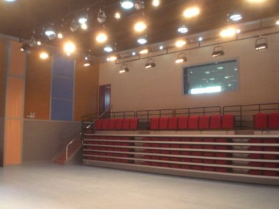 武汉体育学院演播厅、录音棚、直播室声学装修灯光音响工程